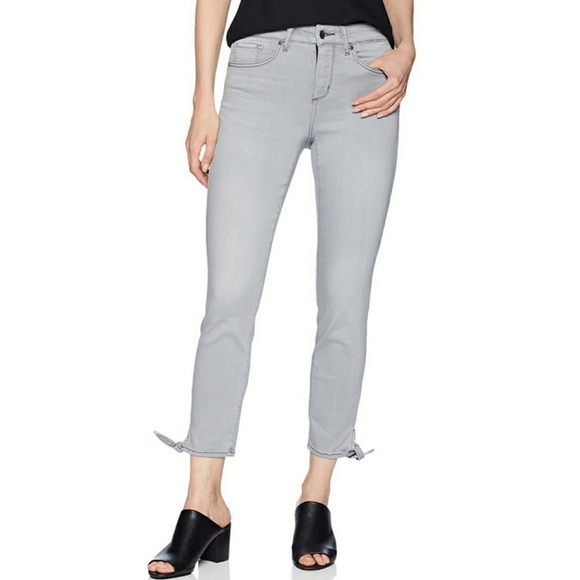 NYDJ Denim - NYDJ AMI Grey Skinny Ankle High Rise Jeans Size 8